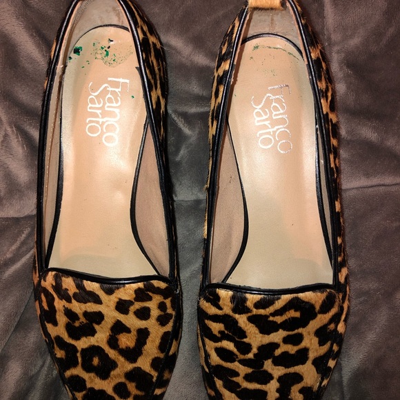 franco sarto susie loafer leopard